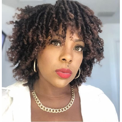 Becus Dreadlock Wigs For Black Women/men Brown Braided Wigs Short Twist Crochet Becus Dreadlock Wigs For Black Women/men Brown Braided Wigs Short Twist Crochet