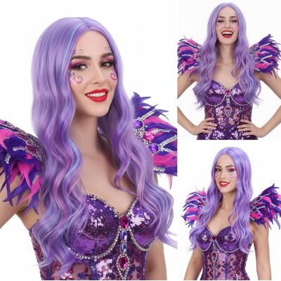 R Reewes Fashion Hair Reewes Long Pastel Wigs For Women Heat Resistant Hair Natural Wigs For Daily Co R Reewes Fashion Hair Reewes Long Pastel Wigs For Women Heat Resistant Hair Natural Wigs For Daily Co