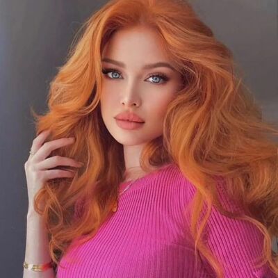 Afbeauty Ginger Wavy Wigs For Women Synthetic Lace Frontal Wig Long Body Wavy Ginger Ora Afbeauty Ginger Wavy Wigs For Women Synthetic Lace Frontal Wig Long Body Wavy Ginger Ora