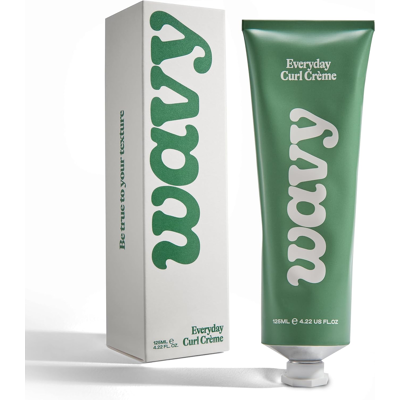 Wavy Everyday Curl Cream 125ml For Men – Lightweight Curl Styling Cream With Nat Wavy Everyday Curl Cream 125ml For Men – Lightweight Curl Styling Cream With Nat