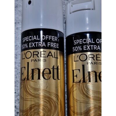 elnett 2 X 300ml Loreal Elnett Hairspray Extra Strong Hold. Free Uk Delivery elnett 2 X 300ml Loreal Elnett Hairspray Extra Strong Hold. Free Uk Delivery