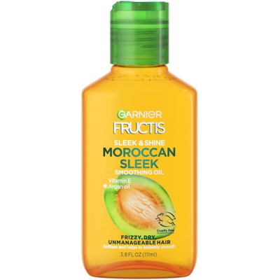 Garnier Fructis Sleek & Shine Moroccan Sleek Oil Treatment, Frizzy, Dry Hair, 3. Garnier Fructis Sleek & Shine Moroccan Sleek Oil Treatment, Frizzy, Dry Hair, 3.
