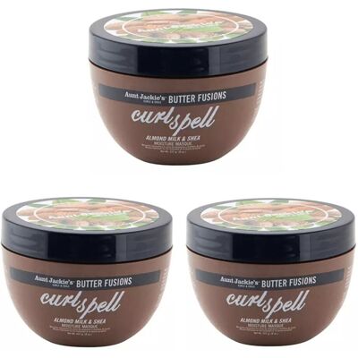 3xaunt Jackie'S Curl Spell Almond Milk And Shea Butter Moisture Masque 8 Oz/227g 3xaunt Jackie'S Curl Spell Almond Milk And Shea Butter Moisture Masque 8 Oz/227g