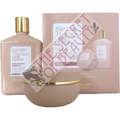 Alfaparf Milano Lisse Design Keratin Therapy Hydrating Maintenance Kit - Hair Care Set Alfaparf Milano Lisse Design Keratin Therapy Hydrating Maintenance Kit - Hair Care Set