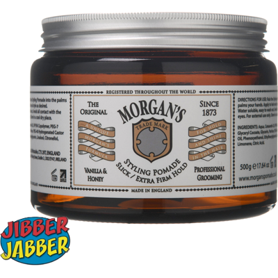 Morgan'S Pomade Morgan'S Men'S Vanilla & Honey Slick / Extra Firm Hold Pomade 500g Morgan'S Pomade Morgan'S Men'S Vanilla & Honey Slick / Extra Firm Hold Pomade 500g