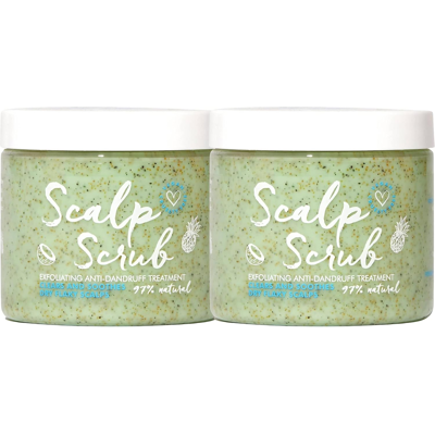 Branded Scalp Scrub, Vegan & Cruelty Free Exfoliating Anti-Dandruff Sc Branded Scalp Scrub, Vegan & Cruelty Free Exfoliating Anti-Dandruff Sc
