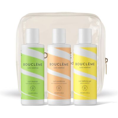 Bouclme Bouclã¨me Travel Kit Curls - Ultimate Haircare Travel Set To Protect And Nouris Bouclme Bouclã¨me Travel Kit Curls - Ultimate Haircare Travel Set To Protect And Nouris
