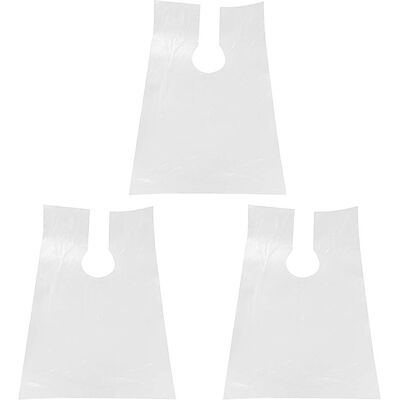 300pcs Pe Apron Disposable Long Barber Cloth Perm Hair Salon Haircut2997 300pcs Pe Apron Disposable Long Barber Cloth Perm Hair Salon Haircut2997