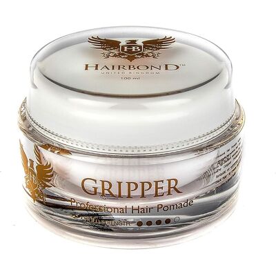 Hairbond United Kingdom Gripper Professional Hair Pomade (100ml) Mens Deluxe Wa Hairbond United Kingdom Gripper Professional Hair Pomade (100ml) Mens Deluxe Wa