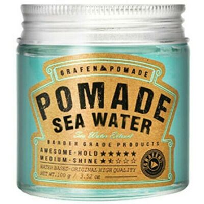 Grafen Sea Water Pomade Wax / Mens Hair Styling Strong Hold / 100g Grafen Sea Water Pomade Wax / Mens Hair Styling Strong Hold / 100g