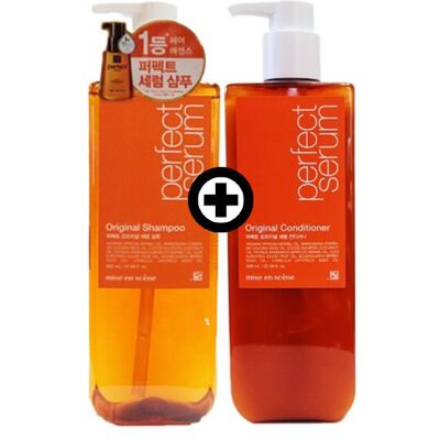 Miseenscene Perfect Serum Original Shampoo 680ml Conditioner 680ml Made In Korea Miseenscene Perfect Serum Original Shampoo 680ml Conditioner 680ml Made In Korea