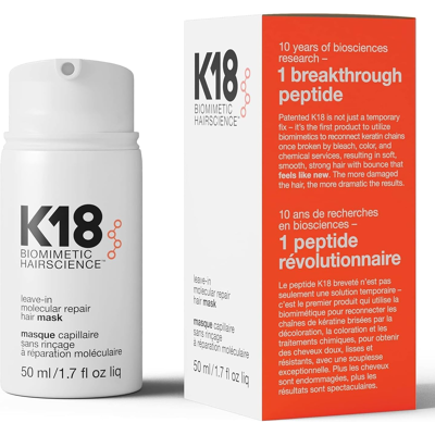 Does Not Apply K18 Leave-In Molecular Hair Mask, Repairs Dry Or Damaged Hair, Reverse Hair Dama Does Not Apply K18 Leave-In Molecular Hair Mask, Repairs Dry Or Damaged Hair, Reverse Hair Dama
