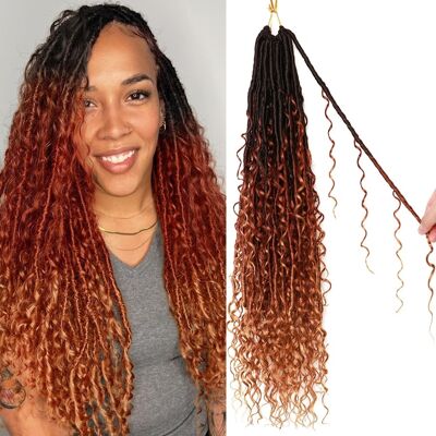 Abieliu Faux Locs Crochet Hair-Soft Locs Crochet Braids Hair Extensions Goddess Braids Abieliu Faux Locs Crochet Hair-Soft Locs Crochet Braids Hair Extensions Goddess Braids