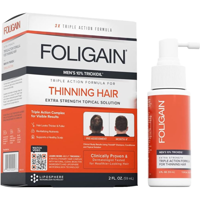 Does Not Apply Foligain Mens Hair Regrowth Treatment 10% Trioxidil 2oz Scalp Thinning Serum Does Not Apply Foligain Mens Hair Regrowth Treatment 10% Trioxidil 2oz Scalp Thinning Serum