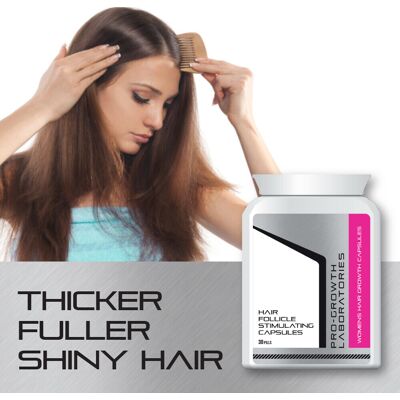 Pro Growth Pro-Growth Womens Hair Follicle Stimulating Pill Anti Hair Loss Capsules Pro Growth Pro-Growth Womens Hair Follicle Stimulating Pill Anti Hair Loss Capsules