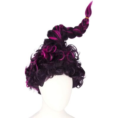 Topcosplay Women'S Wig Halloween Costume Cosplay Purple Wigs With Braid Topcosplay Women'S Wig Halloween Costume Cosplay Purple Wigs With Braid