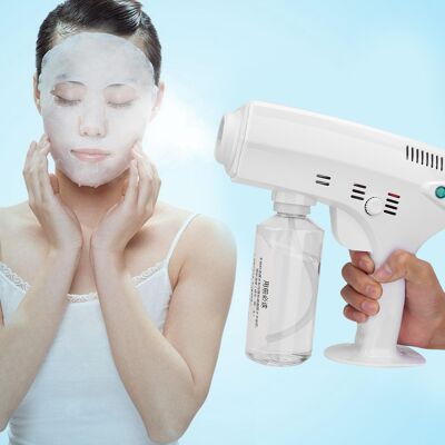 As The Discription Shown Hot Portable Blue Light Nano Sprayer Hairdressing Mist Hair Scalp Care Machine As The Discription Shown Hot Portable Blue Light Nano Sprayer Hairdressing Mist Hair Scalp Care Machine