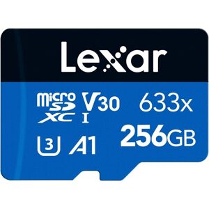 Lexar 633x 256gb Micro Sd Card, Microsdxc Uhs-I Card + Sd Adapter, Microsd Card Lexar 633x 256gb Micro Sd Card, Microsdxc Uhs-I Card + Sd Adapter, Microsd Card
