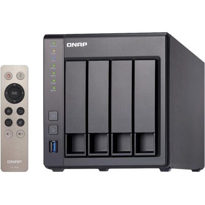Qnap Ts-451+ -8g 12tb 4-Bay Desktop Nas: 8gb Ram, 4 X 3tb Western Digital Hhd Qnap Ts-451+ -8g 12tb 4-Bay Desktop Nas: 8gb Ram, 4 X 3tb Western Digital Hhd
