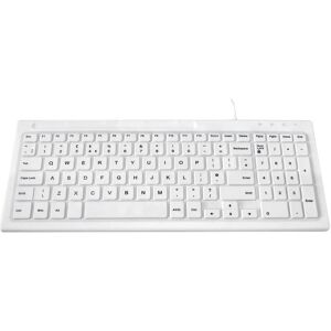 Accuratus Accumed 103 Ip68 Sealed Antibacterial Medical Usb Keyboard White Kyb-Med-103-Uwh Accuratus Accumed 103 Ip68 Sealed Antibacterial Medical Usb Keyboard White Kyb-Med-103-Uwh