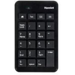 Hamlet XKPADUBK Numeric Keypad - USB Black Hamlet XKPADUBK Numeric Keypad - USB Black