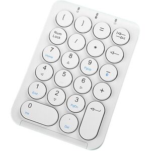 Sodial 2x( Number Pad Bluetooth Numeric Keypad Round Keycaps Numpad 22 Keys8202 Sodial 2x( Number Pad Bluetooth Numeric Keypad Round Keycaps Numpad 22 Keys8202