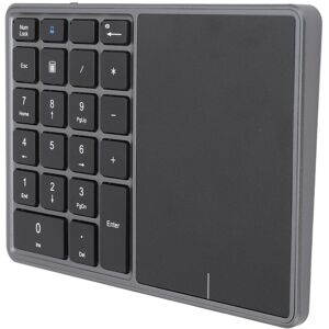 Gray Wireless Numeric Keypad Professional 22 Keys Dual Modes 4.2 Ou Gray Wireless Numeric Keypad Professional 22 Keys Dual Modes 4.2 Ou