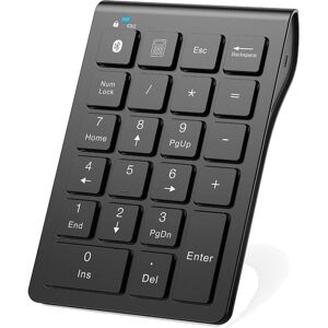 3x( Bluetooth Number Keypad, 22-Keys Portable Slim Numeric Pad For Laptop6550 3x( Bluetooth Number Keypad, 22-Keys Portable Slim Numeric Pad For Laptop6550