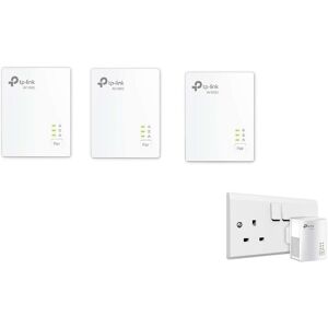 TP-LINK Tl-Pa7017 Av1000 Gigabit Hd/3d/4k Tv Gaming Powerline 1000mbps Pack 3 Uk TP-LINK Tl-Pa7017 Av1000 Gigabit Hd/3d/4k Tv Gaming Powerline 1000mbps Pack 3 Uk