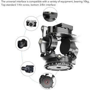 Camera Panoramic Tripod Head Aluminium Alloy With Handle Light Camera Flui Camera Panoramic Tripod Head Aluminium Alloy With Handle Light Camera Flui