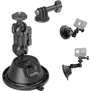 Smallrig Double-Layer Suction Cup Mount For Gopro Hero 11/10 / 9, For Dji Osmo A Smallrig Double-Layer Suction Cup Mount For Gopro Hero 11/10 / 9, For Dji Osmo A