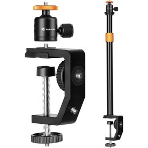 Tarion C Clamp Stand Camera Desk Mount With Standard 1/4 Screw, Ball Head And 3 Tarion C Clamp Stand Camera Desk Mount With Standard 1/4 Screw, Ball Head And 3