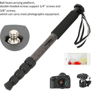 Rio P285c Carbon Fiber Monopod Slr 5 Sections Compact For Camera Tripod Ball Baj Rio P285c Carbon Fiber Monopod Slr 5 Sections Compact For Camera Tripod Ball Baj