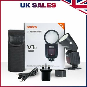 Godox V1-N 2.4g Ttl Hss Round Head Camera Flash Speedlite For Nikon Camera Godox V1-N 2.4g Ttl Hss Round Head Camera Flash Speedlite For Nikon Camera