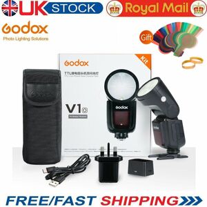 Godox V1-O Round Head Camera Flash Speedlite Li-On Battery For Panasonic Olympus Godox V1-O Round Head Camera Flash Speedlite Li-On Battery For Panasonic Olympus