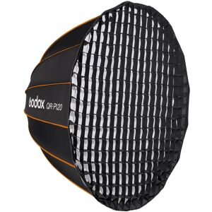 Godox Qr-P120 Quick Release Deep Parabolic Bowens Fit Softbox And Honeycomb Grid Godox Qr-P120 Quick Release Deep Parabolic Bowens Fit Softbox And Honeycomb Grid
