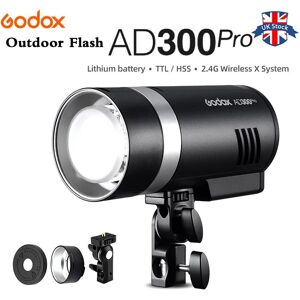 Uk Godox Ad300pro 300ws Ttl 2.4g 1/8000 Hss Outdoor Flash With 2600mah Battery Uk Godox Ad300pro 300ws Ttl 2.4g 1/8000 Hss Outdoor Flash With 2600mah Battery