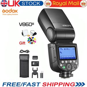 Godox V860iii V860iii-F 2.4g Hss Ttl Li-Ion Battery Flash Speedlite For Fuji Uk Godox V860iii V860iii-F 2.4g Hss Ttl Li-Ion Battery Flash Speedlite For Fuji Uk