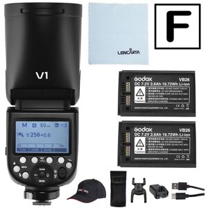 Godox V1 Round Head On Camera Fujifilm Speedlight Flash Wireless 2.4 Ghz Uk Godox V1 Round Head On Camera Fujifilm Speedlight Flash Wireless 2.4 Ghz Uk