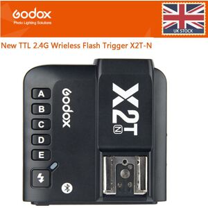Godox X2t-N X2tn Ttl Wireless Flash Trigger Bt Connection For Nikon Camera Godox X2t-N X2tn Ttl Wireless Flash Trigger Bt Connection For Nikon Camera