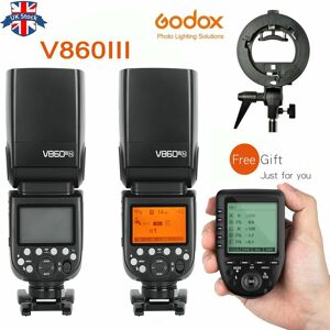 Godox V860iii-N Ttl Hss Wireless Flash +xpro-N For Nikon+free Bowens Bracket Uk Godox V860iii-N Ttl Hss Wireless Flash +xpro-N For Nikon+free Bowens Bracket Uk