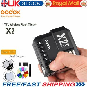 Uk Godox X2t-F 2.4g Ttl 1/8000s Bluetooth Connection Trigger For Fuji Cameras Uk Godox X2t-F 2.4g Ttl 1/8000s Bluetooth Connection Trigger For Fuji Cameras