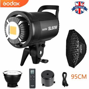 Godox SL-60W 5600K LED Video Light with Softbox & Stand Godox SL-60W 5600K LED Video Light with Softbox & Stand