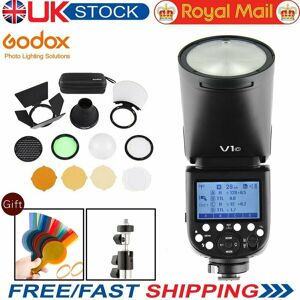 Godox V1-C 2.4g Wireless Round Head Camera Flash + Ak-R1 Accessories For Canon Godox V1-C 2.4g Wireless Round Head Camera Flash + Ak-R1 Accessories For Canon