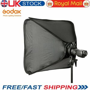 Godox S-Type Bowens Speedlite Bracket + 60x60cm Speedlite Foldable Softbox + Bag Godox S-Type Bowens Speedlite Bracket + 60x60cm Speedlite Foldable Softbox + Bag