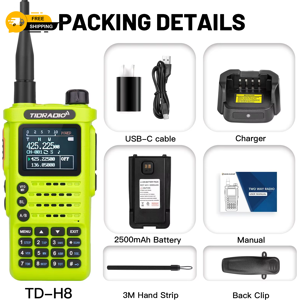 Does Not Apply Tidradio Td-H8 10w Ham Radio Walkie Talkie Long Range App Gmrs 2-Way Does Not Apply Tidradio Td-H8 10w Ham Radio Walkie Talkie Long Range App Gmrs 2-Way