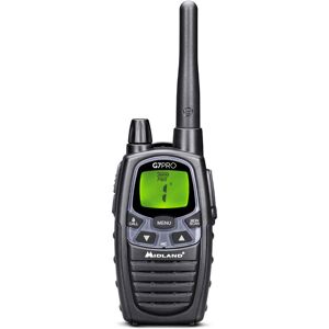 Single Walkie Talkie Midland G7 Pro Black With Charger Single Walkie Talkie Midland G7 Pro Black With Charger