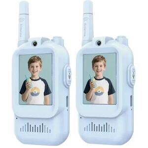 Does Not Apply 2pcs Kids Video Walkie Talkies Rechargeable Indoor Camping Toy Set Does Not Apply 2pcs Kids Video Walkie Talkies Rechargeable Indoor Camping Toy Set