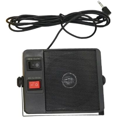 2x(-750 External Speaker For Walkie Talkie 3.5mm Cb Scanner Speaker For Two4276 2x(-750 External Speaker For Walkie Talkie 3.5mm Cb Scanner Speaker For Two4276