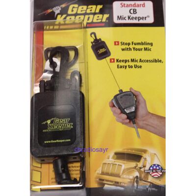 Retractable Cb Radio Microphone Holder - Gear Keeper Retractable Cb Radio Microphone Holder - Gear Keeper